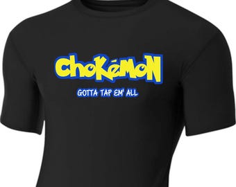 Chokemon BJJ Rashguard