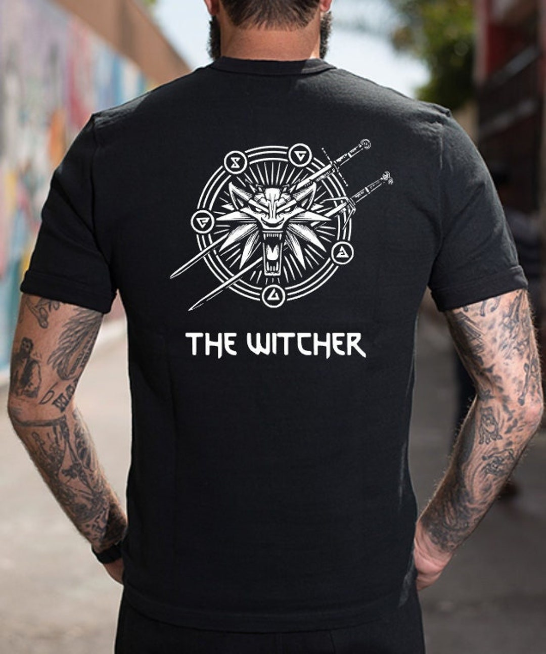 The Witcher Tshirt Etsy