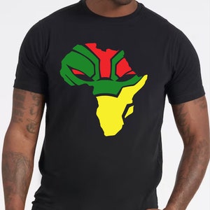 Schwarzer Panther Afrika T-Shirt