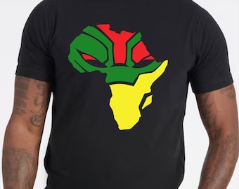 Schwarzer Panther Afrika T-Shirt