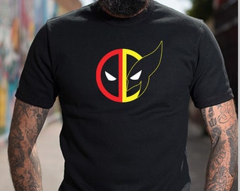 Deadpool en Wolverine-T-shirt