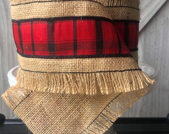 Red Plaid Back : 4 X 10yds Taffeta Black And Sage Green Plaid Taffeta Ribbon Fall /& Thanksgiving LUXE Designer Ribbon Black Wire Edge