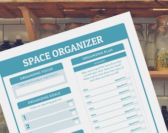 Home Organization, Home Management Printable | Household Binder | Planner for home, kitchen organization, home planner, life planner, PDF