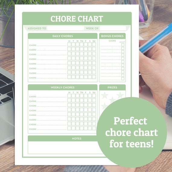 Children S Responsibility Chart