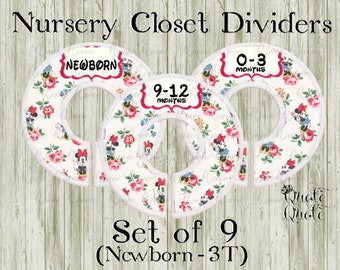 Minnie Mouse Closet Dividers, Minnie Mouse, Disney Minnie, Closet Dividers