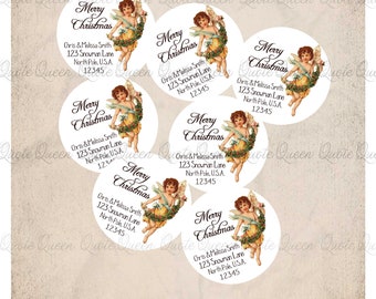 Personalized address labels Angels Buy 3 get 1 free xan 2