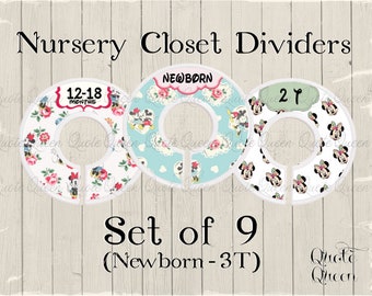 Minnie Mouse Closet Dividers, Minnie Mouse, Disney Minnie, Closet Dividers