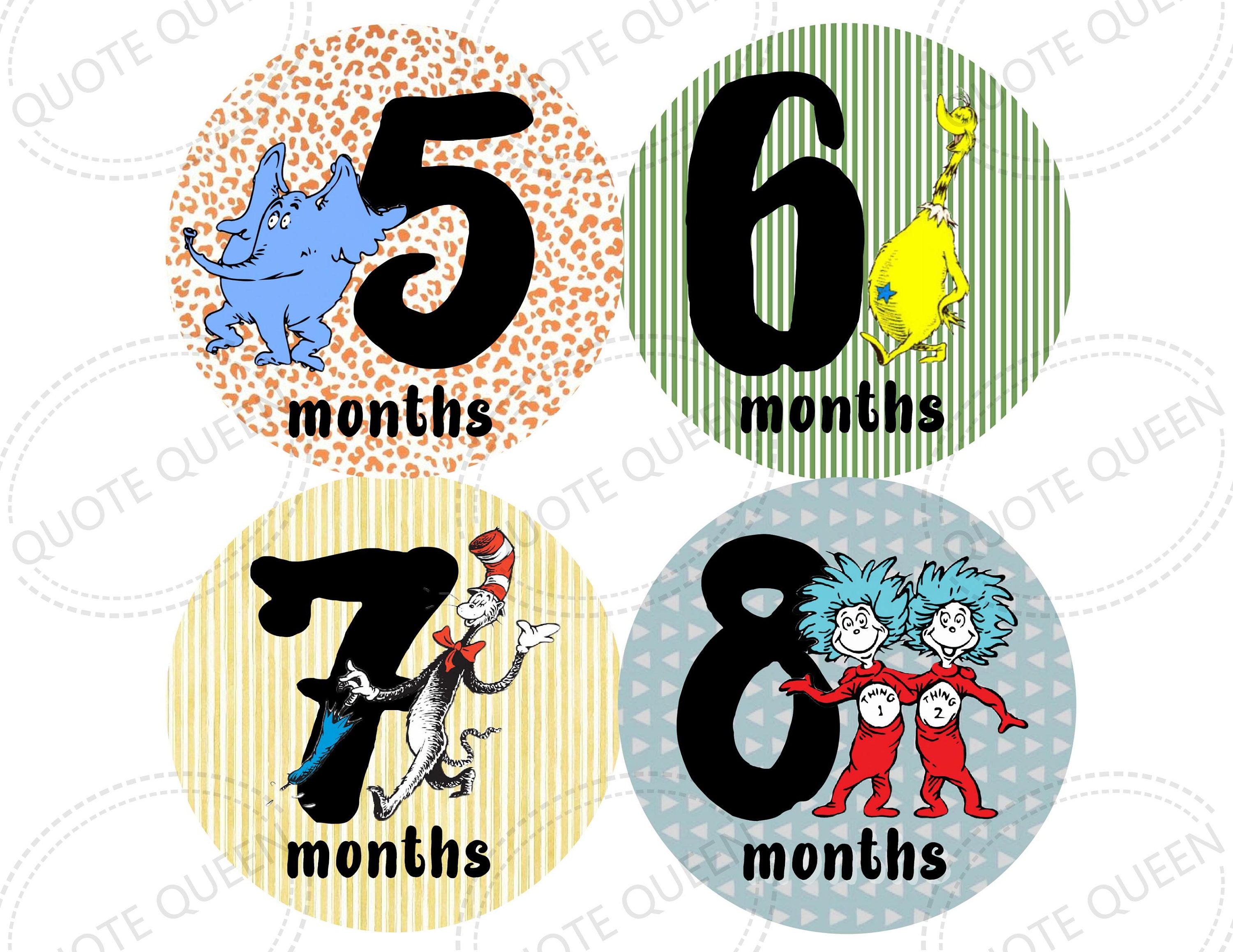 thing 1 and thing 2 stickers for shirts