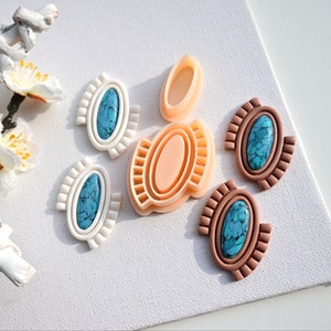 Polymer Clay Cutter, Gemstone Clay Cutters, Embossing Clay Cutter