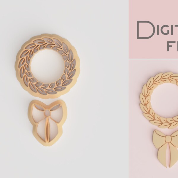 Set of 3 Wreaths Etsy