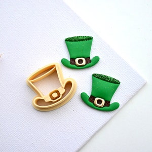 St Patrick&#39;s Day Hat Polymer Clay Cutter |Leprechaun hat cutter