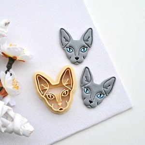 Cat Polymer Clay Cutter | Animals Halloween Clay Cutters