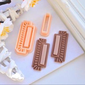 Polymer Clay Cutter/ Geometric Clay Cutter/ Embossing Clay Cutter