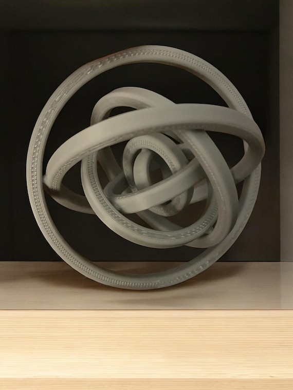 3D Printed - 7 Ring Gyro Fidget Toy - Etsy