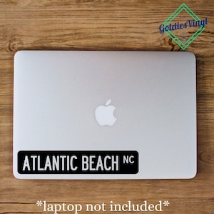 Atlantic Beach NC - Vinyl Die Cut Decal Sticker