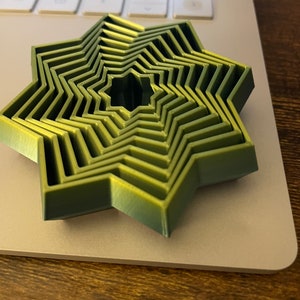 3D Printed - Fidget Star - Stress Relief/Anxiety Toy