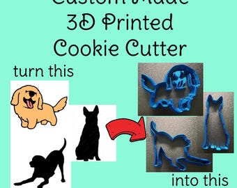 Custom 3D Printed Cookie Cutter With Your Choice of Design