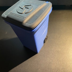 3D Printed - Mini Dumpster Trash Can