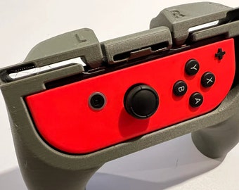 3D Printed - Joy-Con Controller Grip with Trigger Buttons