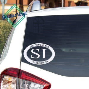 Sullivan&#39;s Island, SC - Vinyl Die Cut Decal Sticker