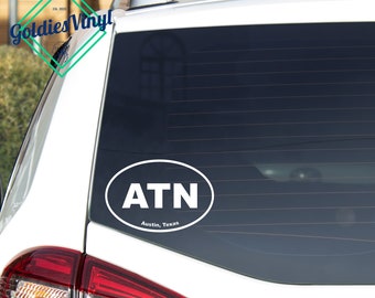 Austin, Texas - Vinyl Die Cut Decal Sticker