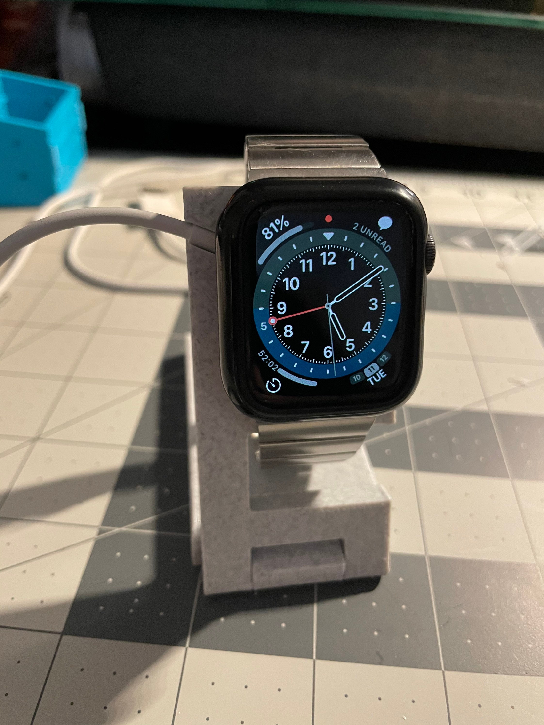 3D Printed - Apple Watch Folding Charger Stand - Etsy