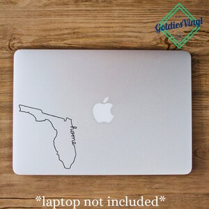 Florida Home - Vinyl Die Cut Decal Sticker