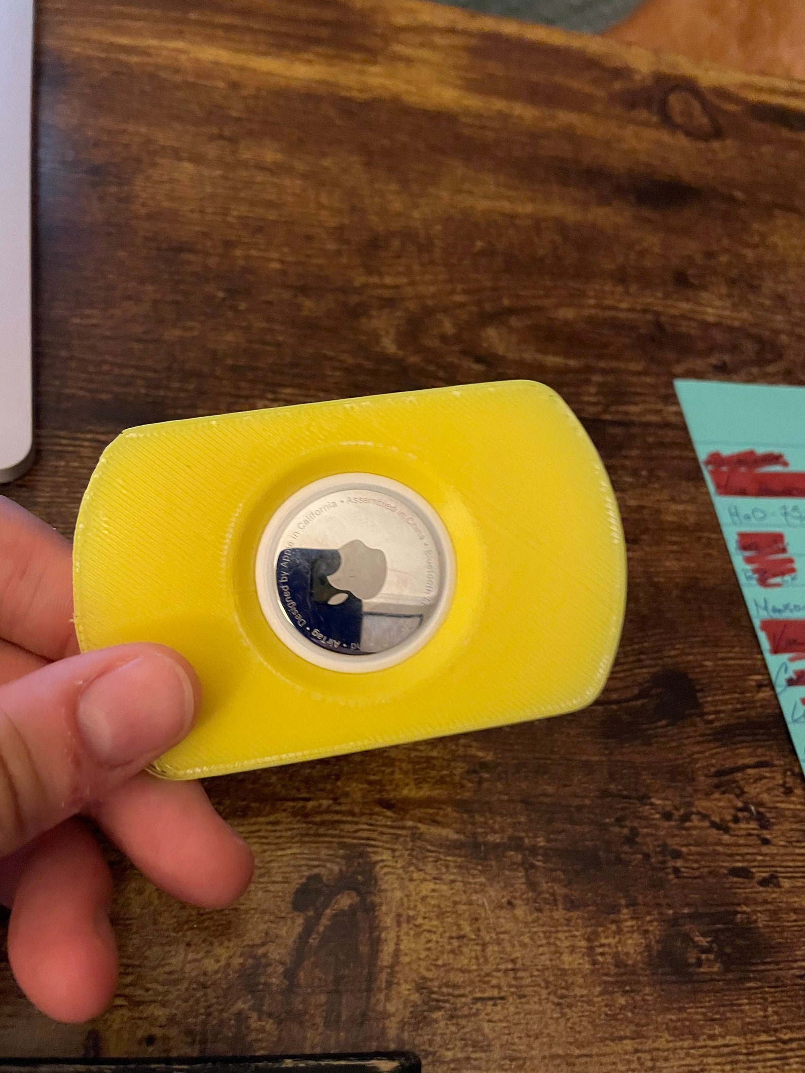 3D Printed Airtag Slim Wallet Holder Etsy