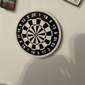 3d Printed | Dart Board Magnet