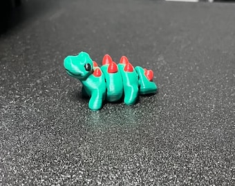 3D Printed - Flexible Mini Dinosaur