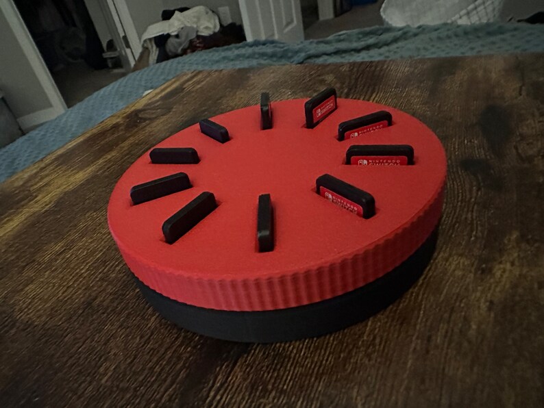 3D Print Nintendo Switch Game Carousel | Custom Game Organizer | Unique ...