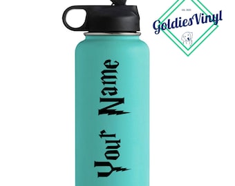 HP Font "YOUR NAME" - Vinyl Die Cut Decal Sticker
