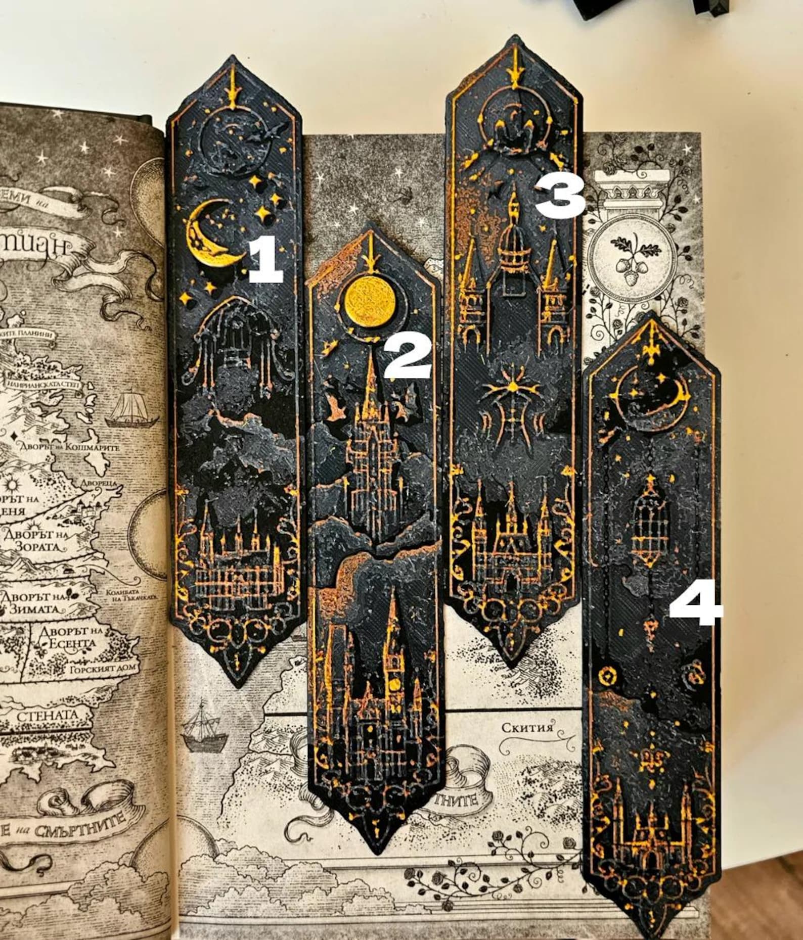 Wizard Castle Bookmark | 3D Printed Custom Bookmark - Etsy