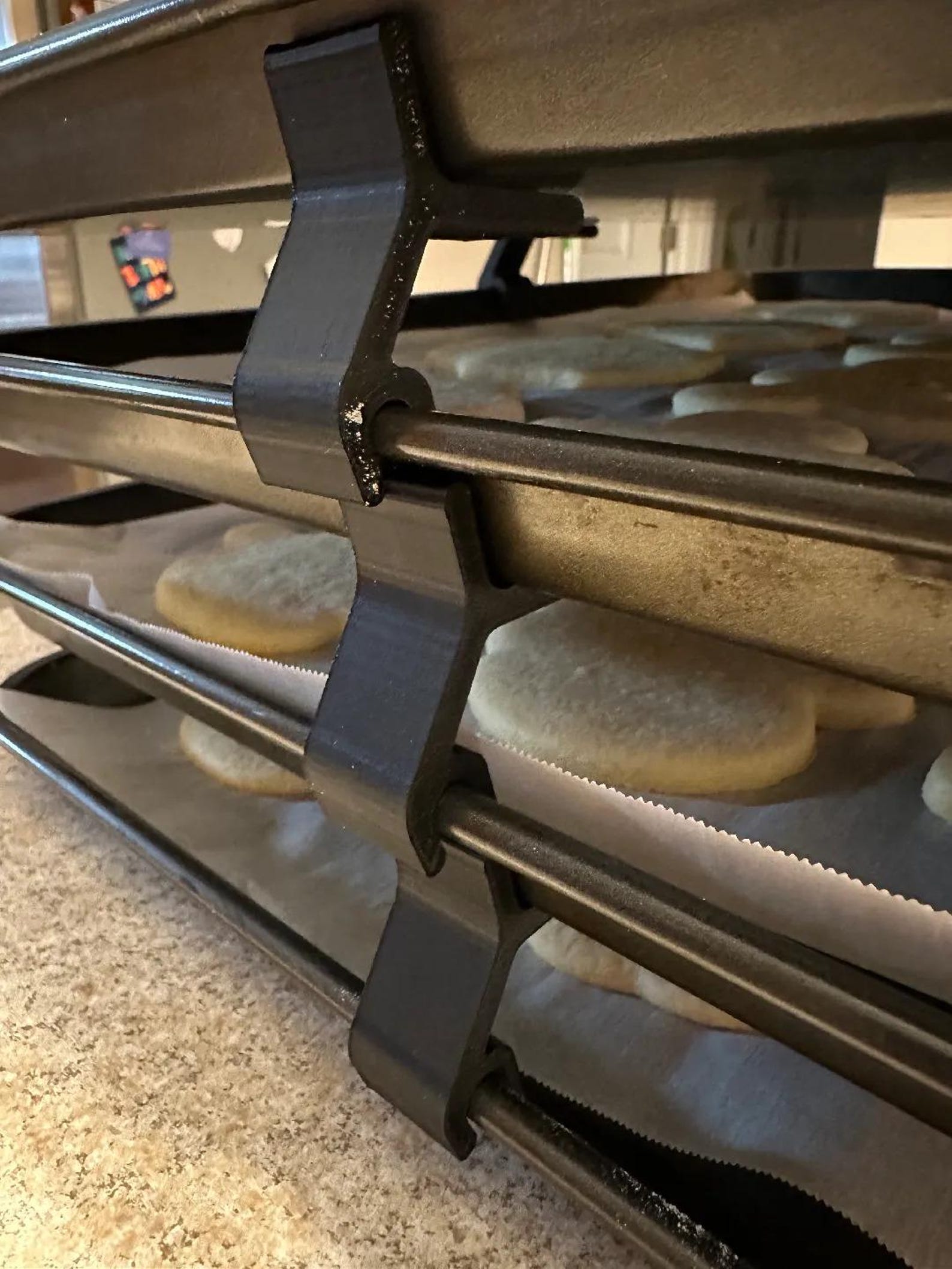 3D Printed - Baking Tray Stackers -set of 4 - Etsy