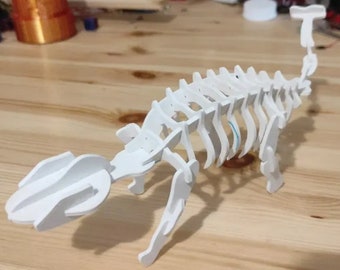 3D Printed - Ankylosaurus Dinosaur Puzzle