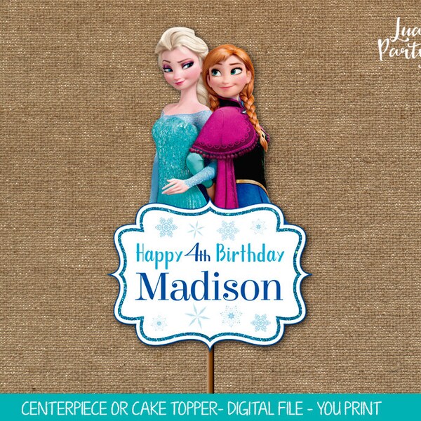 Frozen Centerpiece - Etsy