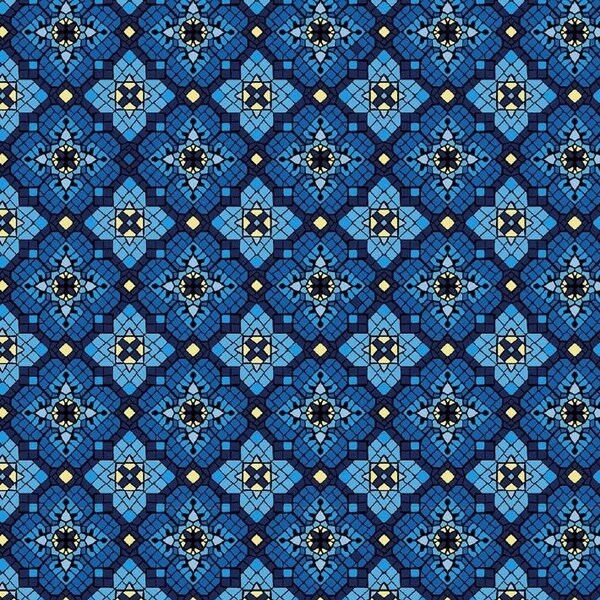 Stained Glass Fabric Etsy