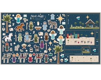 Oh Holy Night Nativity 3 - Lori Whitlock's SVG Shop