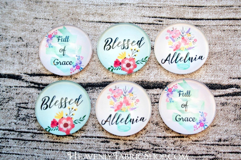 Faith Assortment Blessed Alleluia Full of Grace Floral Design image 0