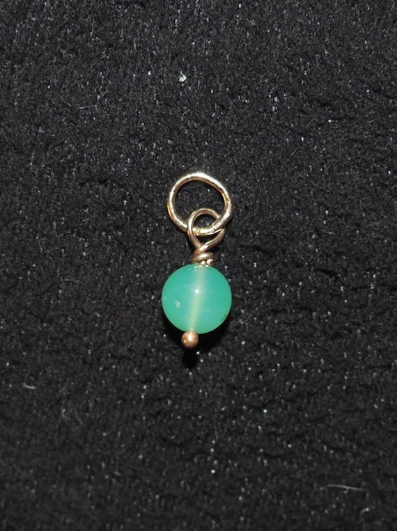 Green Moonstone Enhancer Bead - image 4