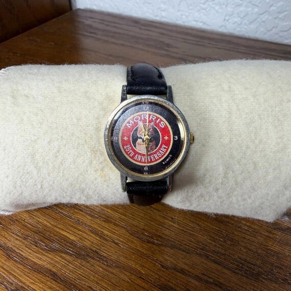 Vintage Morris The Cat 25th Anniversary 9-Lives Watch Women's Promotional 90s