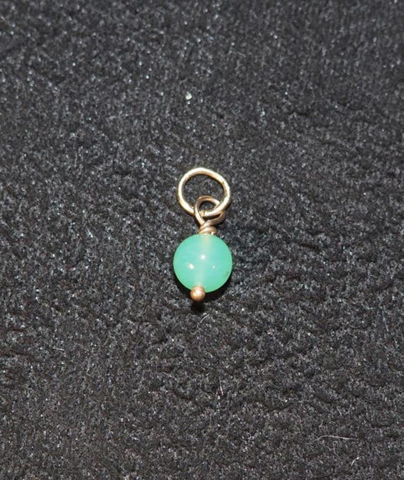 Green Moonstone Enhancer Bead - image 1