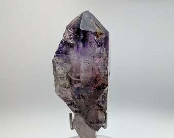 7 cm Gemmy Harlequin Shangaan Smokey Amethyst Sceptre Crystal, Chibuku Mine, Zimbabwe