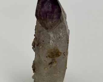 Shangaan Amethyst, Harlequin Smokey Amethyst, from Makete in Gezani Communal Land, Chibuku Mine, Zimbabwe