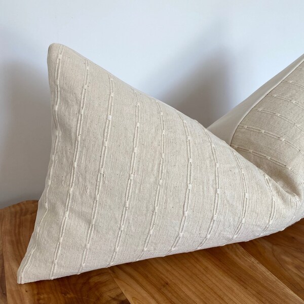 Cream Lumbar Pillow Etsy