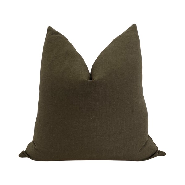 Olive Green Throw Pillows Etsy