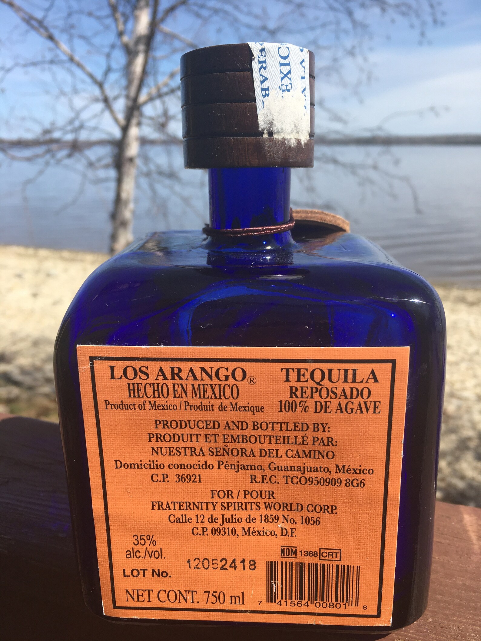 Cobalt Blue Liquor Bottle Blue Glass Heavy 6.5 X 4 Square Etsy