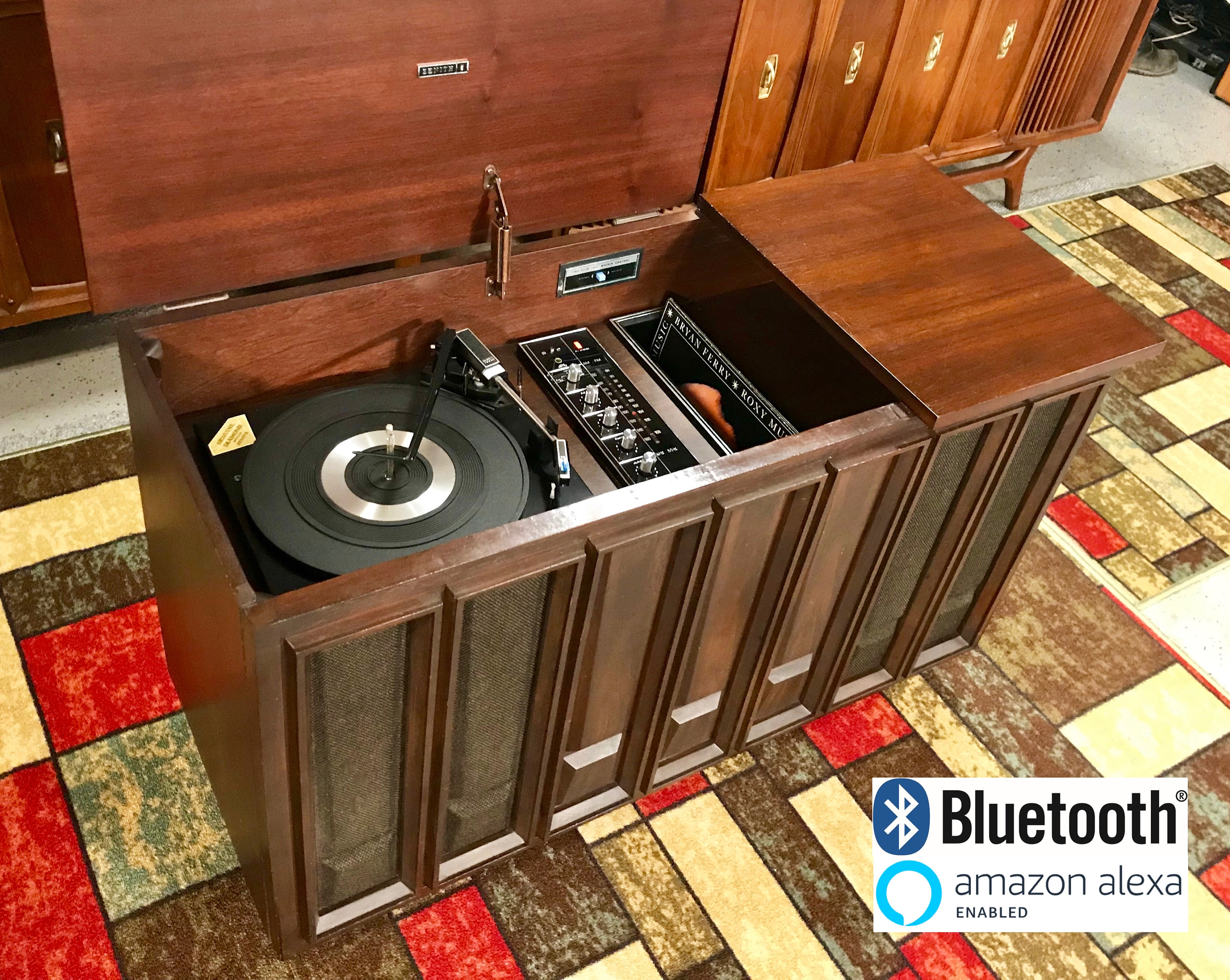 1966 zenith console stereo