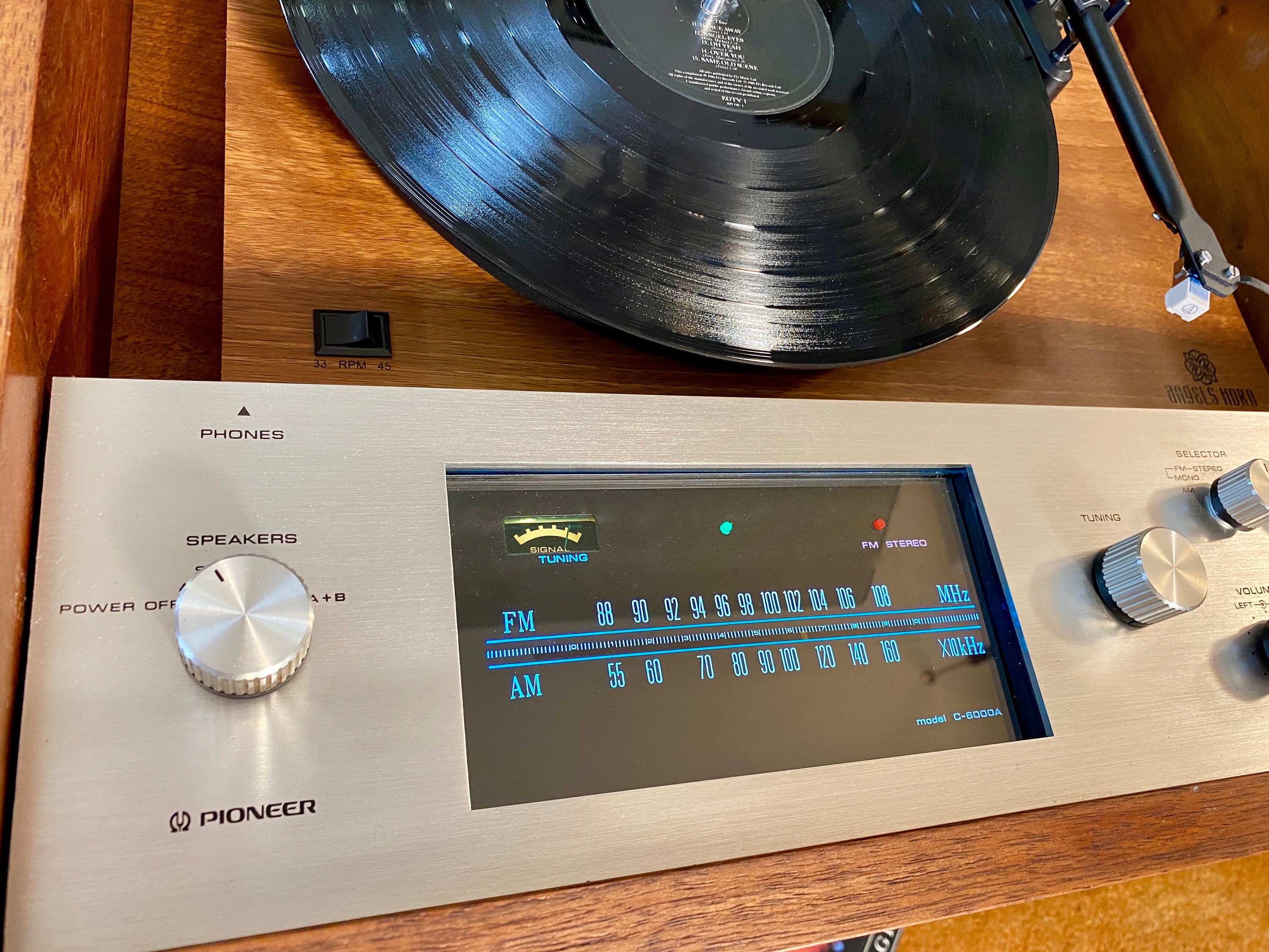 Fully Serviced 1969 Pioneer C-6000A Receiver With