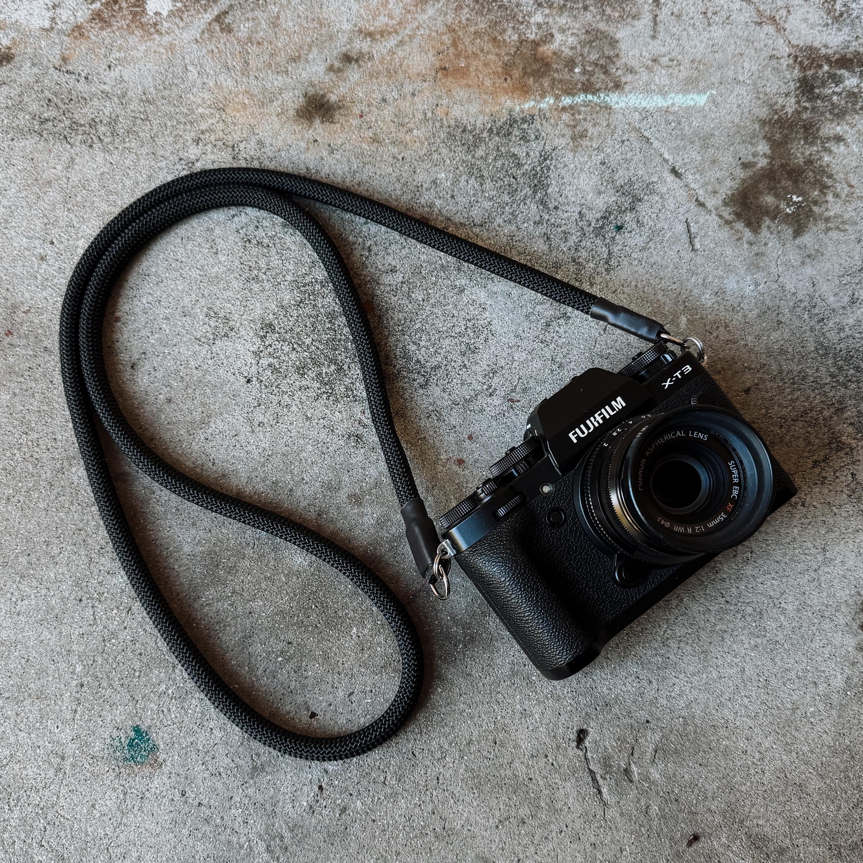 thumbnail image 2 of Handmade Braided Camera Neck Strap - Single Shoulder Rope Style For Canon, Leica, Sony DSLR/Mirrorless - Unbranded 2 of 5